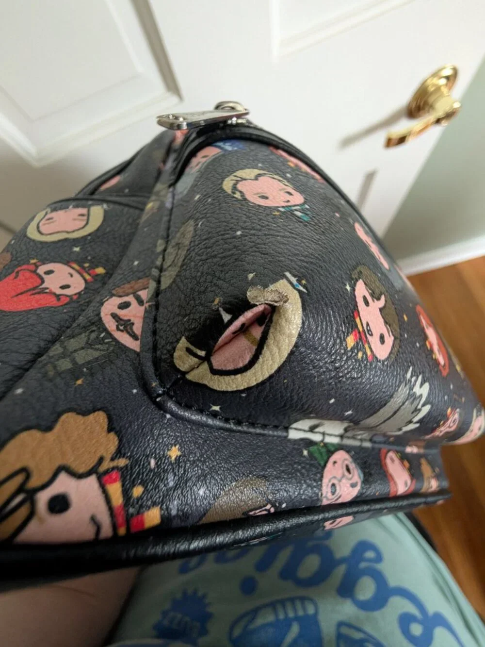 Harry Potter Loungefly mini backpack purse Chibi characters all over print